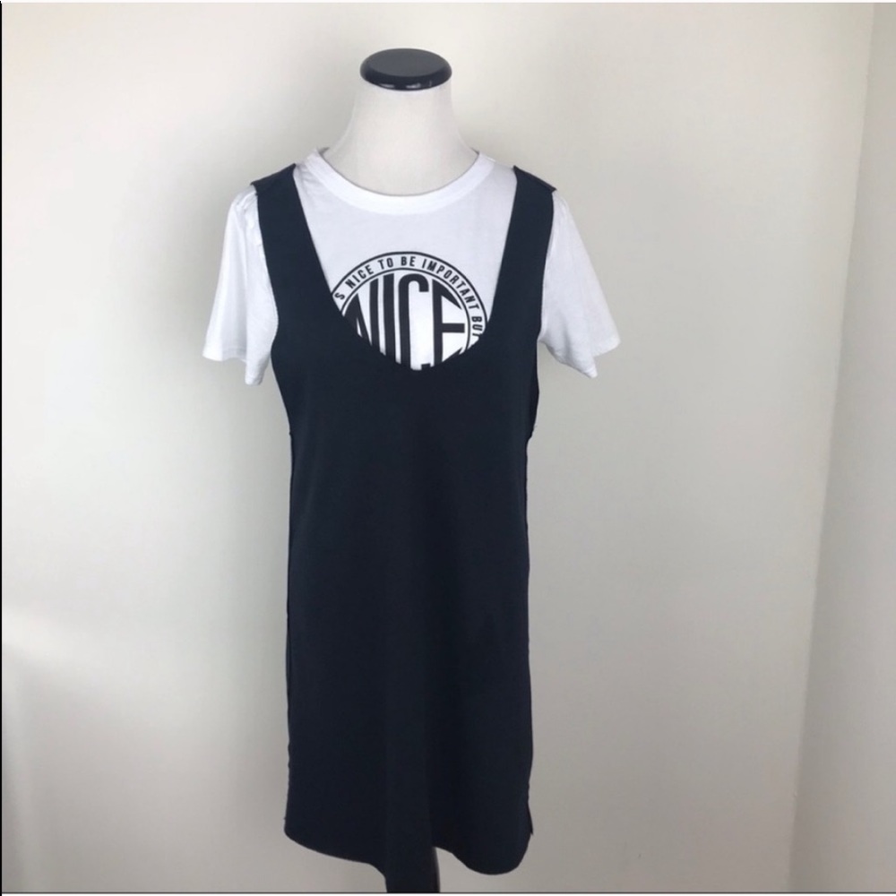 Zara Layered Shirt and Dress size medium